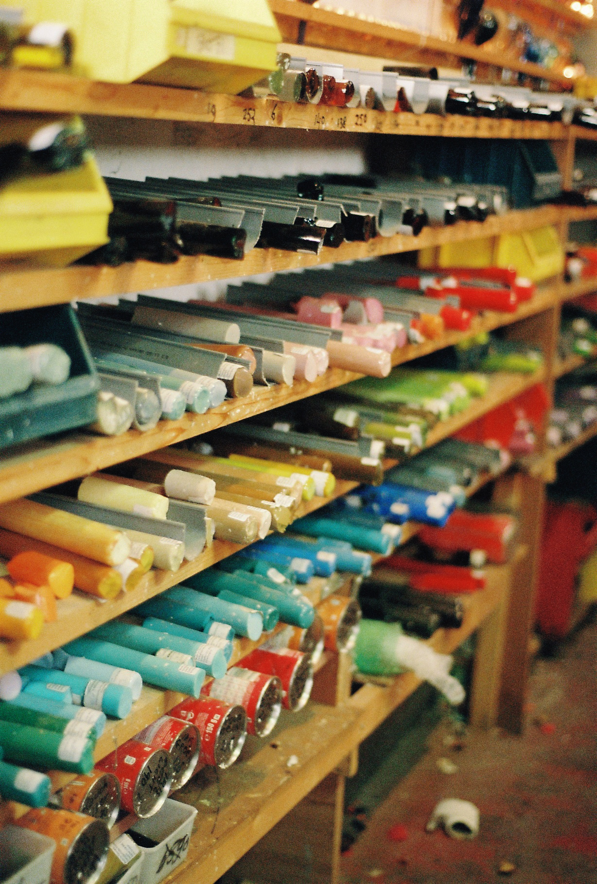 nienke sikkema acquoy glass blowing netherlands analog kodak photographer documentary angela blumen