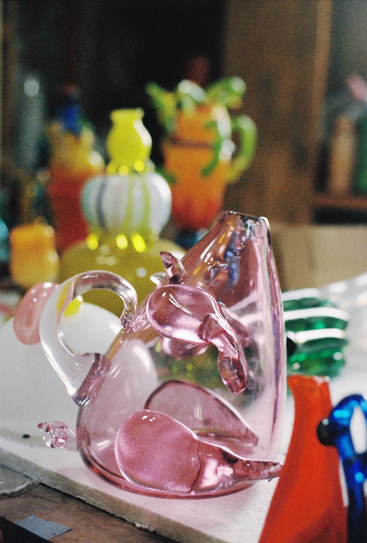 nienke sikkema acquoy glass blowing netherlands analog kodak photographer documentary angela blumen