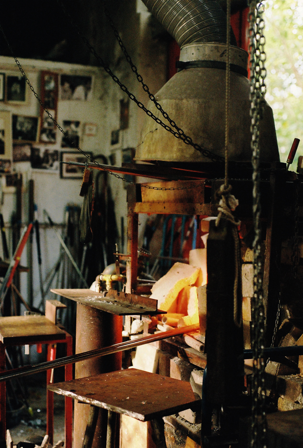 nienke sikkema acquoy glass blowing netherlands analog kodak photographer documentary angela blumen