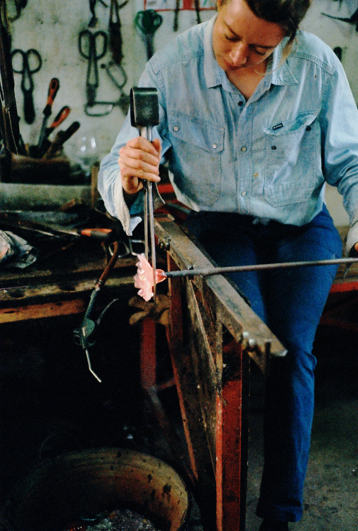 nienke sikkema acquoy glass blowing netherlands analog kodak photographer documentary angela blumen